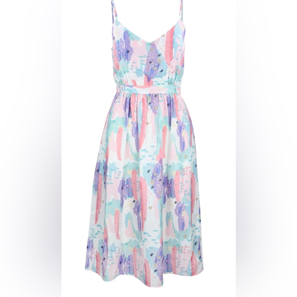 FRNCH Athea Midi Dress size S/M